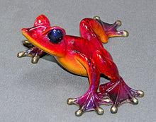 Load image into Gallery viewer, American Hand-casted Bronze Frog Limited Edition Statue Sculpture