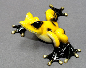 American Hand-casted Bronze Frog Limited Edition Statue Sculpture